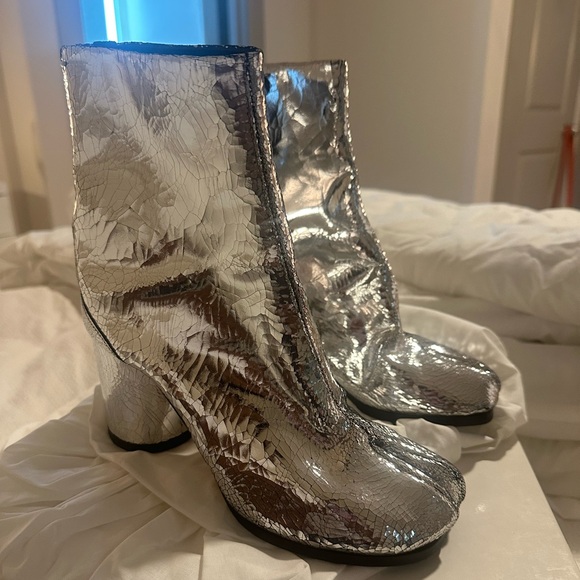 Maison Margiela broken mirror Tabi boots - Picture 1 of 5